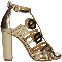 Grace Shoes 9581 High heeled sandals Women Platino women\'s Sandals in grey
