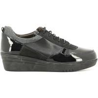 grunland sc2365 women womens shoes trainers in black