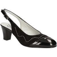 Grace Shoes E7750C High heeled sandals Women Black women\'s Sandals in black