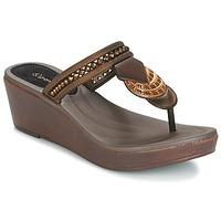 grendha tribal plat fem womens sandals in brown