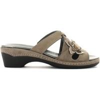 grunland ce0151 sandals women womens sandals in grey