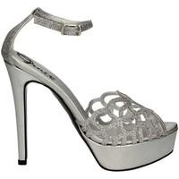 grace shoes 3020 high heeled sandals women silver womens sandals in si ...