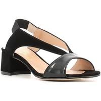 grace shoes 527 high heeled sandals women black womens sandals in blac ...