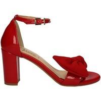 grace shoes 9315 high heeled sandals women red womens sandals in red