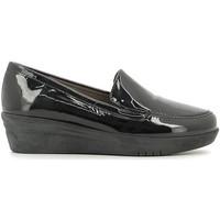 Grunland SC2631 Mocassins Women women\'s Loafers / Casual Shoes in black