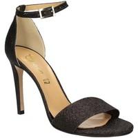 Grace Shoes 9668 High heeled sandals Women Black women\'s Sandals in black