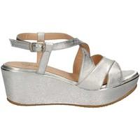 grace shoes sa21 wedge sandals women grey womens sandals in grey