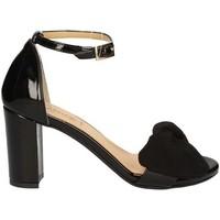 Grace Shoes 9315 High heeled sandals Women Black women\'s Sandals in black