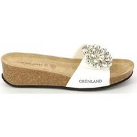 grunland cb1479 sandals women bianco womens sandals in white