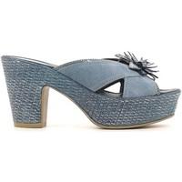Grace Shoes 20127 Sandals Women Blue women\'s Sandals in blue