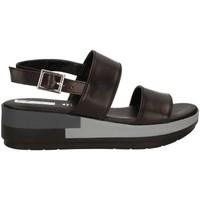 grace shoes 10253 wedge sandals women black womens sandals in black