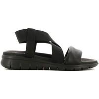 grunland sa1040 sandals women black womens sandals in black