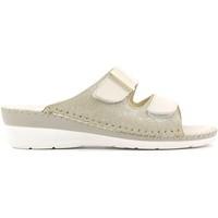 Grunland CI1188 Sandals Women Ghiaccio women\'s Mules / Casual Shoes in white