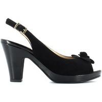 Grace Shoes CR43 High heeled sandals Women women\'s Sandals in black