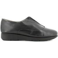 Grunland SC1443 Mocassins Women women\'s Loafers / Casual Shoes in black