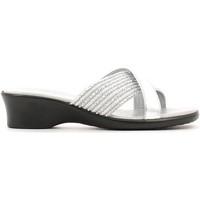 grace shoes 502 sandals women silver womens mules casual shoes in silv ...