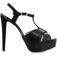 Grace Shoes CR07 High heeled sandals Women women\'s Sandals in black
