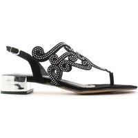 grace shoes 0 72105 flip flops women black womens sandals in black