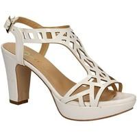 grace shoes 9854 high heeled sandals women bianco womens sandals in wh ...