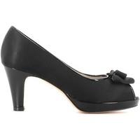 Grace Shoes 834 Decolletè Women Black women\'s Court Shoes in black