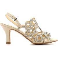 grace shoes 4452 high heeled sandals women beige womens sandals in bei ...