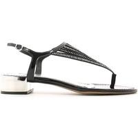 grace shoes 0 72107 flip flops women black womens sandals in black