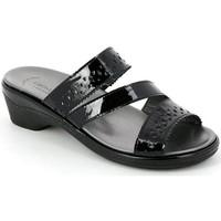 grunland ce0533 sandals women black womens sandals in black