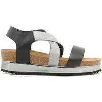 grunland sb0674 sandals women black womens sandals in black