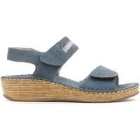 Grunland SA1340 Sandals Women Blue women\'s Sandals in blue