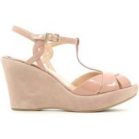 grace shoes g140 wedge sandals women womens sandals in pink