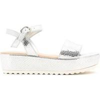 Grace Shoes PIT05 Wedge sandals Women women\'s Sandals in Silver