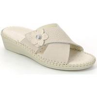 grunland ci1261 sandals women beige womens sandals in beige