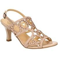 grace shoes 9885 high heeled sandals women pink womens sandals in pink