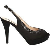 Grace Shoes 2046 High heeled sandals Women Black women\'s Sandals in black