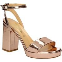 Grace Shoes 9841 High heeled sandals Women Pink women\'s Sandals in pink