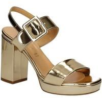 grace shoes 9846 high heeled sandals women platino womens sandals in g ...