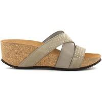 grunland cb0387 sandals women womens sandals in grey