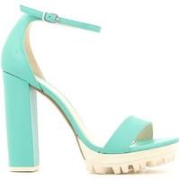 grace shoes 3 51091 high heeled sandals women verde womens sandals in  ...