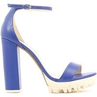 grace shoes 3 51091 high heeled sandals women blue womens sandals in b ...