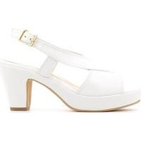 grace shoes e6596 high heeled sandals women bianco womens sandals in w ...