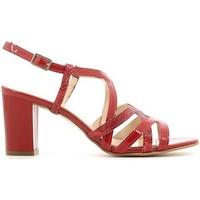 grace shoes e6491 high heeled sandals women red womens sandals in red