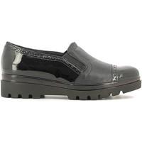 grace shoes i6153 mocassins women womens loafers casual shoes in black