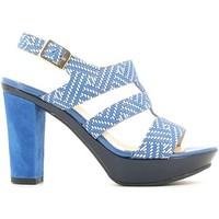 grace shoes m52 high heeled sandals women blue womens sandals in blue