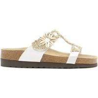 grunland cb0306 sandals women avorio womens mules casual shoes in whit ...