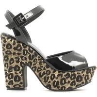 Grace Shoes 0-71705 High heeled sandals Women Black women\'s Sandals in black