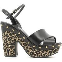 Grace Shoes 0-71710 High heeled sandals Women Black women\'s Sandals in black