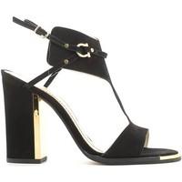 Grace Shoes 2-82110 High heeled sandals Women Black women\'s Sandals in black
