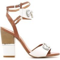 grace shoes 14 87117 high heeled sandals women bianco womens sandals i ...