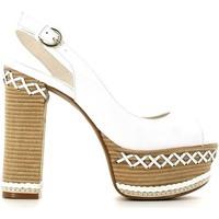 grace shoes 0 83055 high heeled sandals women bianco womens sandals in ...