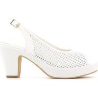 grace shoes e6593 high heeled sandals women bianco womens sandals in w ...